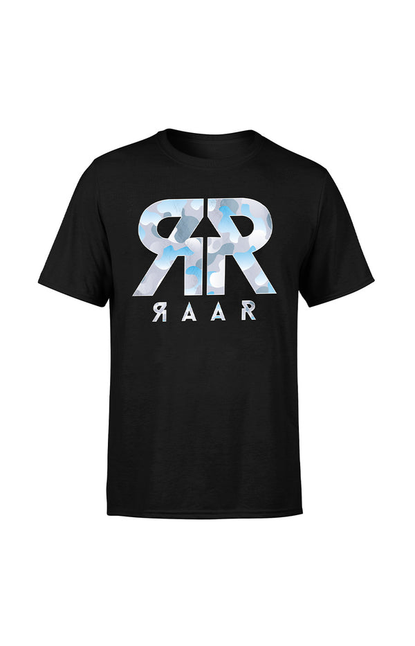 BLACK T-SHIRT RAAR "RR DOOB" 