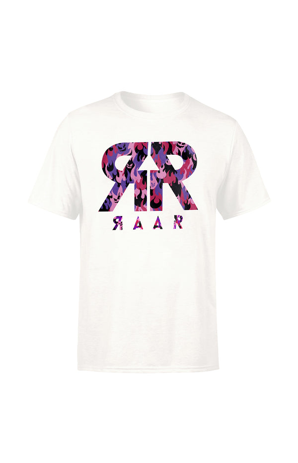 RAAR "RR BLEED" WHITE T-SHIRT 