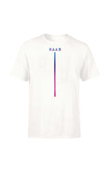 TEE-SHIRT RAAR GHOST " GRADIANT " BLANC